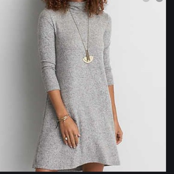 American Eagle Outfitters Dresses & Skirts - AEO Soft & Sexy Plush Turtleneck Dress